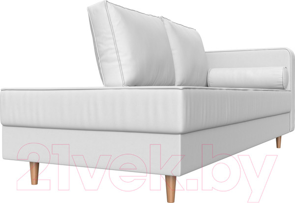 Изображение товара Тахта Лига Диванов Прайм правый / 100892 (экокожа белый)