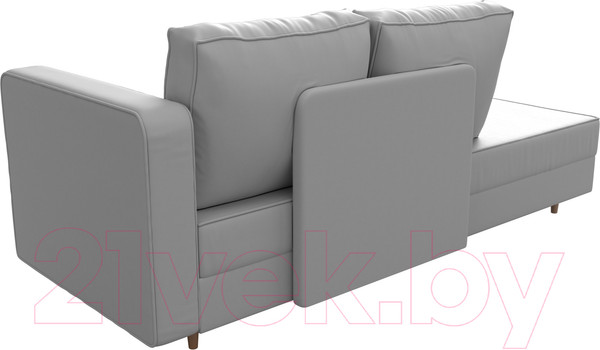 Изображение товара Тахта Лига Диванов Прайм правый / 100892 (экокожа белый)