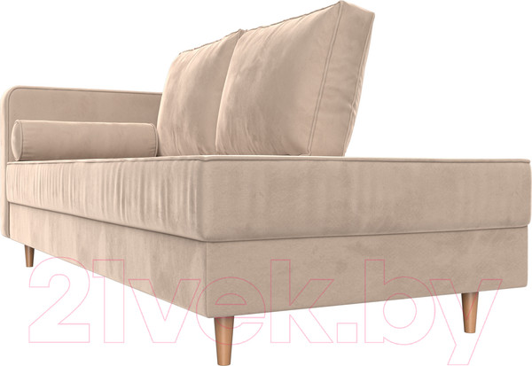 Изображение товара Тахта Лига Диванов Прайм левый / 100873 (велюр бежевый)