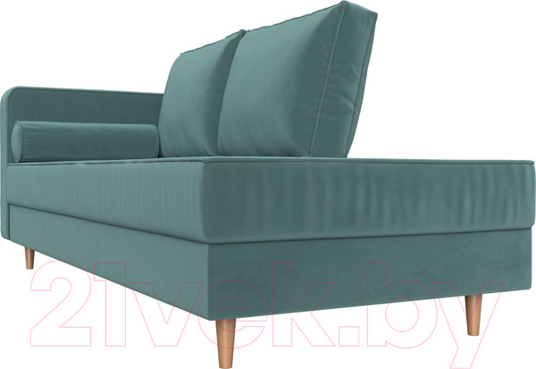 Изображение товара Тахта Лига Диванов Прайм левый / 100874 (велюр бирюзовый)