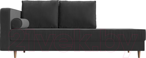 Изображение товара Тахта Лига Диванов Прайм левый / 100877 (велюр серый)