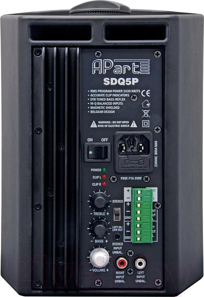 Изображение товара Настенная акустика Apart SDQ5P-BL