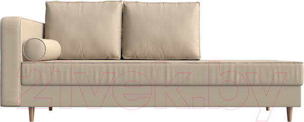 Изображение товара Тахта Лига Диванов Прайм левый / 100891 (экокожа бежевый)