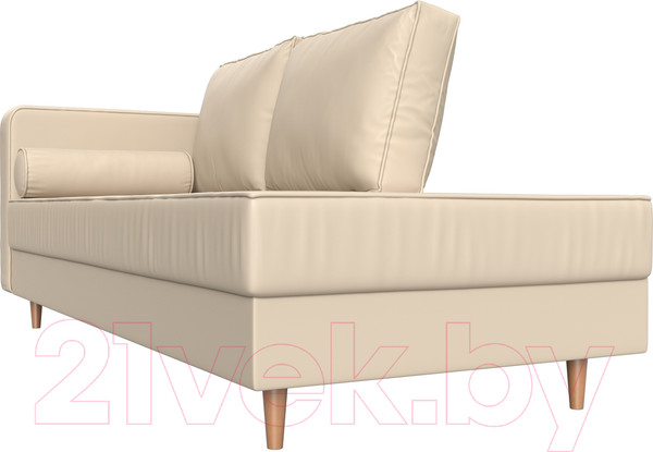 Изображение товара Тахта Лига Диванов Прайм левый / 100891 (экокожа бежевый)