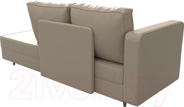 Изображение товара Тахта Лига Диванов Прайм левый / 100891 (экокожа бежевый)