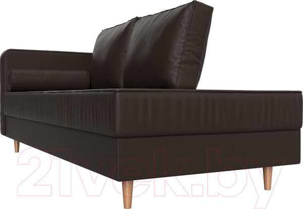 Изображение товара Тахта Лига Диванов Прайм левый / 100893 (экокожа коричневый)