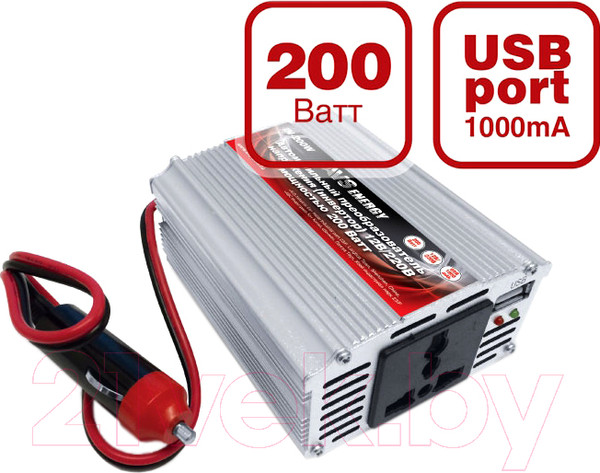 Изображение товара Автомобильный инвертор AVS IN-200W / A80683s