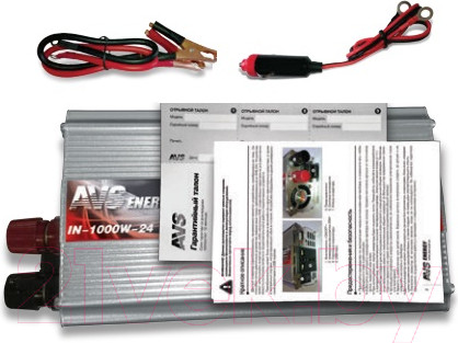 Изображение товара Автомобильный инвертор AVS IN-1000W-24/ A07074S
