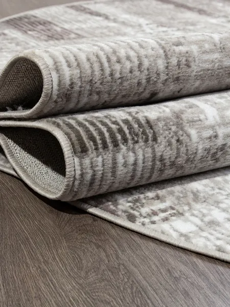Изображение товара Ковер Merinos Silver F396-OVAL-GRAY (3x4)