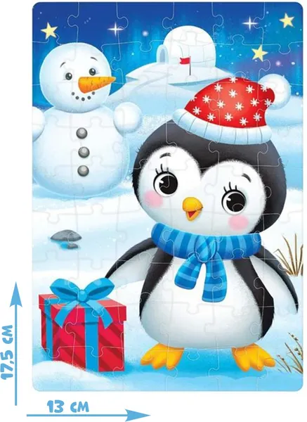 Изображение товара Пазл Puzzle Time Пингвинчик / 7018774 (54эл)