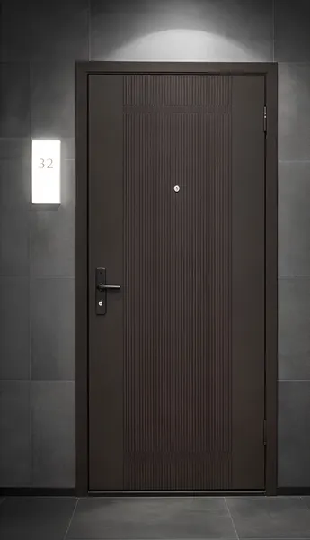 Изображение товара Входная дверь Guard 5 207x96 (правая, штамп антик)