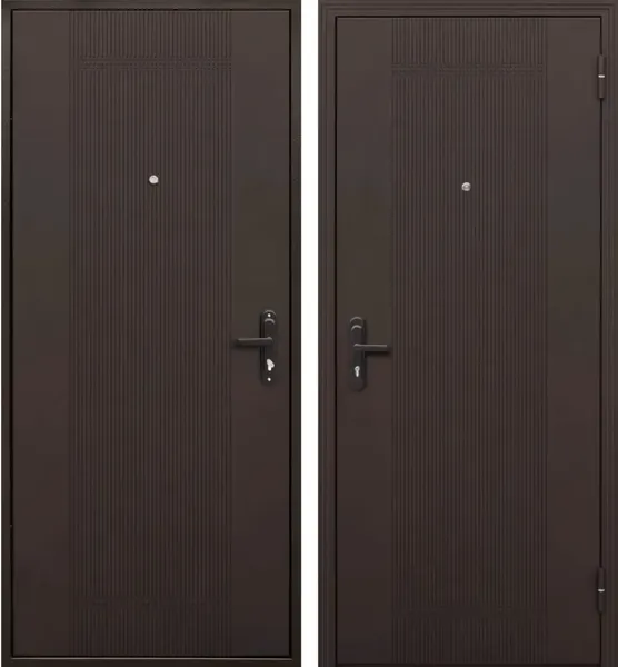 Изображение товара Входная дверь Guard 5 207x96 (левая, штамп антик)