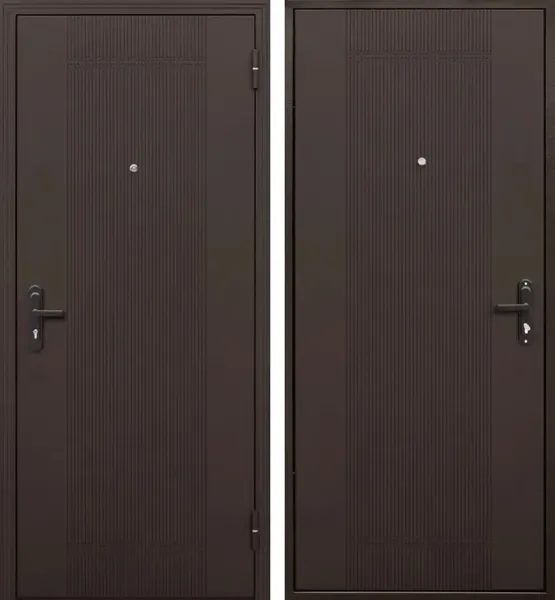 Изображение товара Входная дверь Guard 5 207x96 (правая, штамп антик)