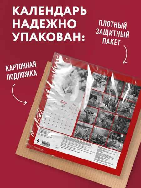 Изображение товара Календарь настенный Эксмо Уютные хранители счастья. Год огненной козы/овцы. 2027 год (9785042405860)
