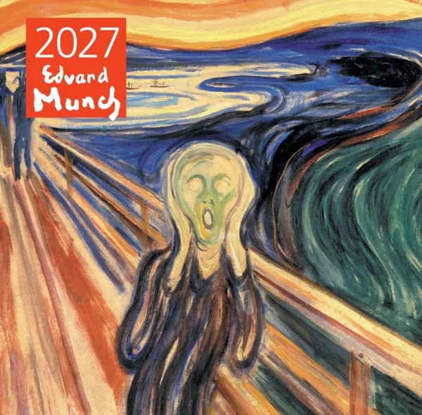 Изображение товара Календарь настенный Эксмо Эдвард Мунк. 2027 год (9785042471858)
