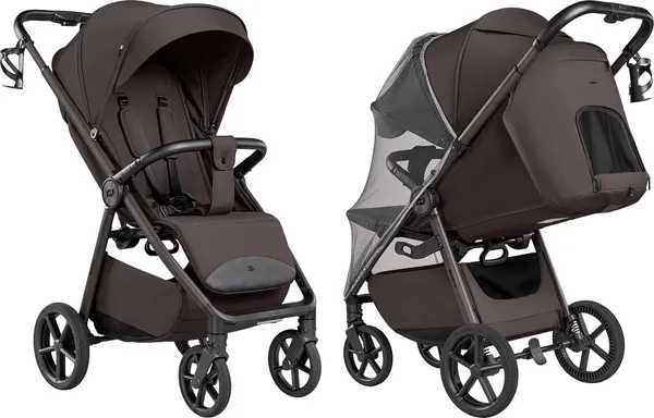 Изображение товара Детская прогулочная коляска Carrello Bravo CRL-5529 (Supreme Brown 2026)