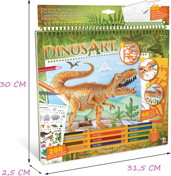 Изображение товара Набор для творчества DinosArt Dino 15206_NSDA