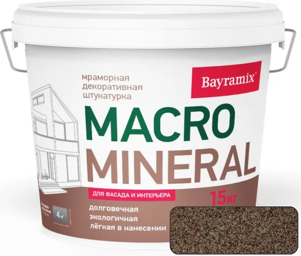 Изображение товара Штукатурка готовая декоративная Bayramix Macromineral XL 1053 (15кг)