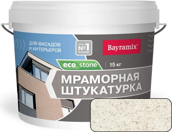 Изображение товара Штукатурка готовая декоративная Bayramix Ecostone 774 (15кг)