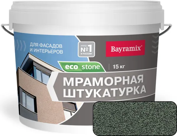 Изображение товара Штукатурка готовая декоративная Bayramix Ecostone 973 (15кг)