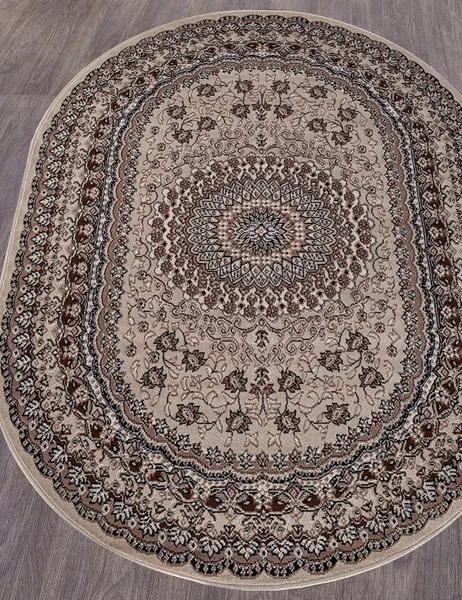 Изображение товара Ковер Merinos Gavana D504-OVAL-BEIGE (3х4)