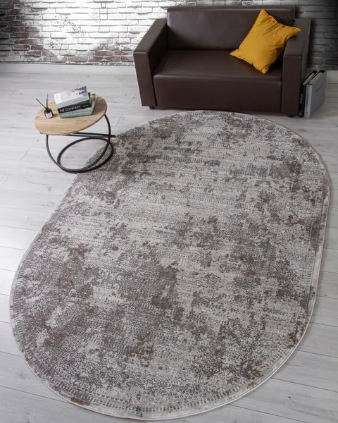 Изображение товара Ковер Merinos Graff F239-OVAL-GRAY-BEIGE (2.4х3.4)