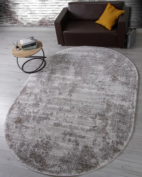 Изображение товара Ковер Merinos Graff F239-OVAL-GRAY-BEIGE (2.4х3.4)