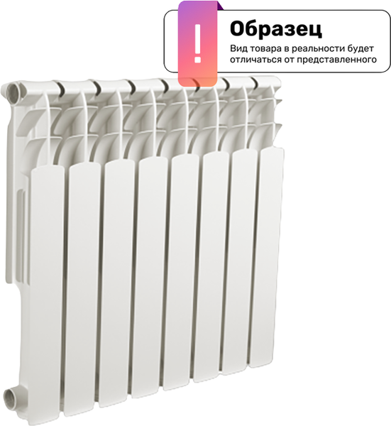 Изображение товара Радиатор алюминиевый Sas 500/100 / S500F2 (6 секций)