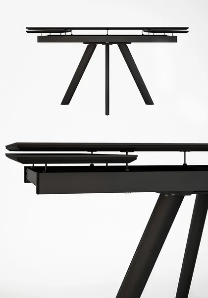 Изображение товара Обеденный стол Табурет Jazz 160   (Black)