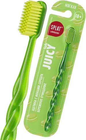 Изображение товара Зубная щетка Splat Juicy Lab Magic Brush с ионами серебра мягкая
