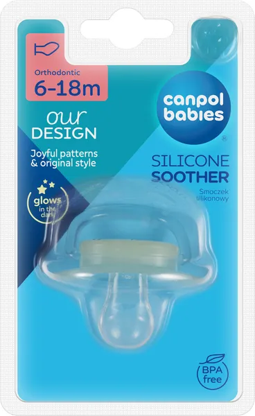 Изображение товара Пустышка Canpol Love&Sea 34/909 (розовый/голубой)