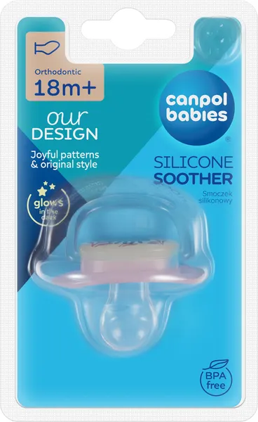 Изображение товара Пустышка Canpol Love&Sea 34/910 (розовый/голубой)