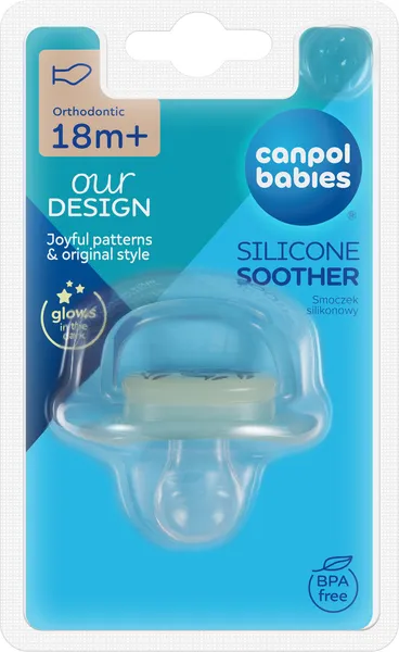 Изображение товара Пустышка Canpol Love&Sea 34/910 (розовый/голубой)