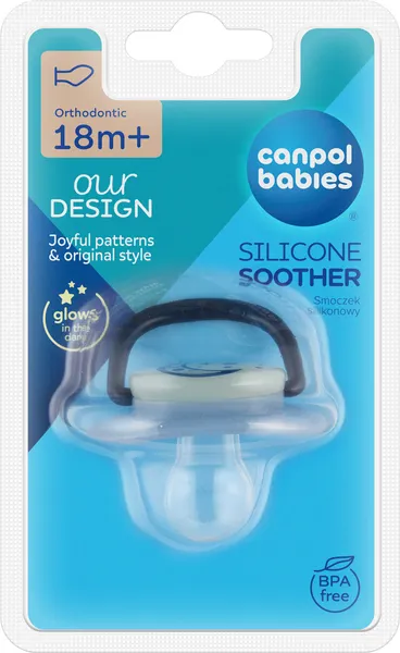 Изображение товара Пустышка Canpol Night Dreams 22/502_new (розовый/голубой)
