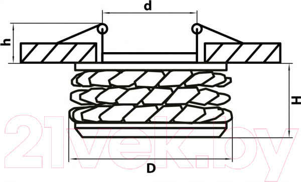 Изображение товара Точечный светильник Lightstar Onora 31802
