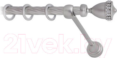 Изображение товара Карниз для штор Lm Decor Кубок 110 1р витой (сатин, 2.8м)