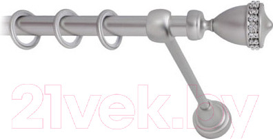 Изображение товара Карниз для штор Lm Decor Кубок 110 1р гладкий (сатин, 1.8м)