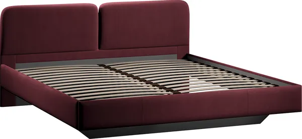 Изображение товара Двуспальная кровать ТриЯ Флори 1800 Тип 1 (велюр Ultra Berry)