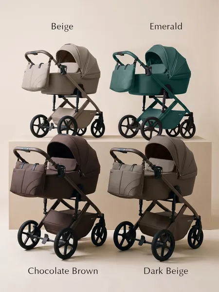 Изображение товара Детская универсальная коляска Sweet Baby 2в1 SBL Dolce (шоколадно-коричневый)