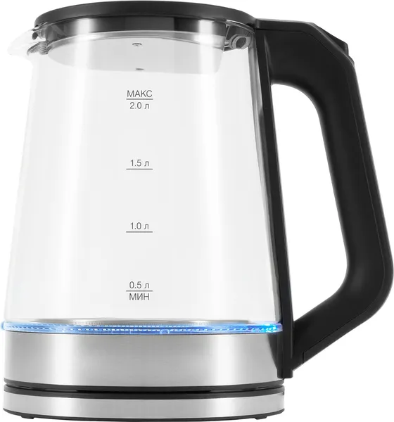 Изображение товара Электрочайник Vitek VT-WK1081 (черный/серебристый)