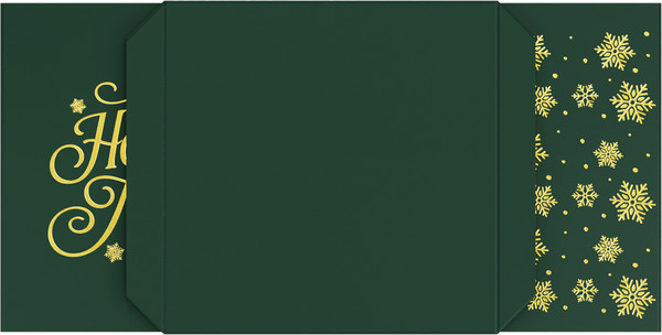 Изображение товара Коробка подарочная Meshu Новогодняя классика / MS_92667 (зеленый)