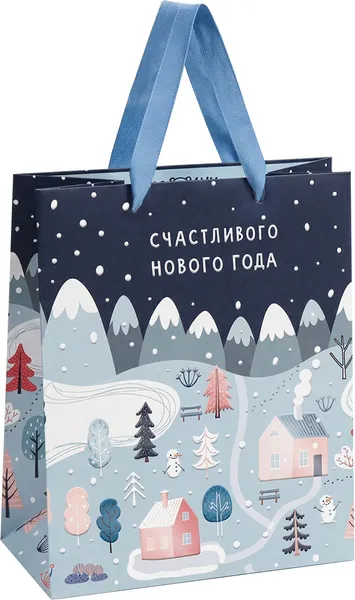 Изображение товара Набор пакетов подарочных Meshu Моменты счастья / MS_93344 (4шт)