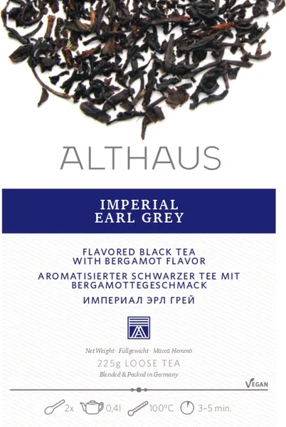 Изображение товара Чай листовой Althaus Империал Эрл Грей (225г)