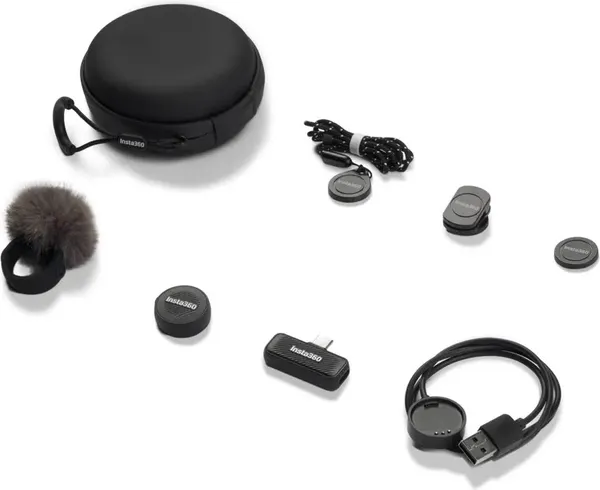 Изображение товара Радиосистема микрофонная Insta360 Mic Air (1 передатчик + 1 приемник)