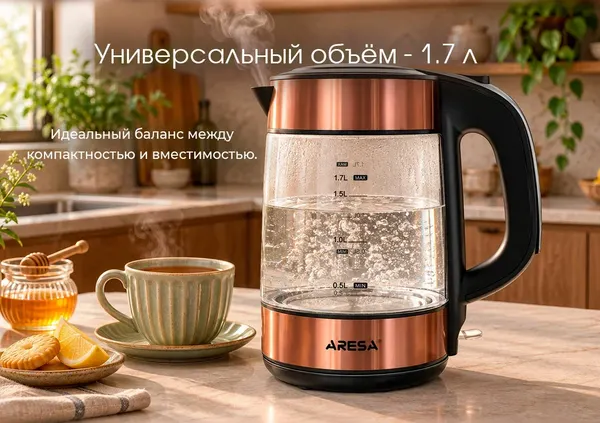 Изображение товара Электрочайник Aresa AR-3503