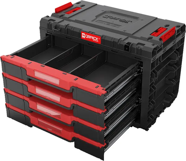 Изображение товара Ящик для инструментов QBrick System Prime Drawer 4 Toolbox Basic / SKRQPRIMD4BCZAPG011
