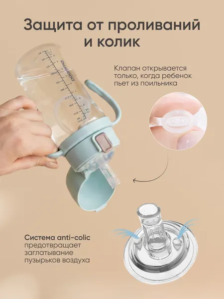 Изображение товара Набор носиков для поильника Paomma С ершиком (2шт)