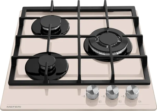 Изображение товара Газовая варочная панель MEFERI MGH453BG Glass Power