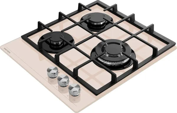 Изображение товара Газовая варочная панель MEFERI MGH453BG Glass Power