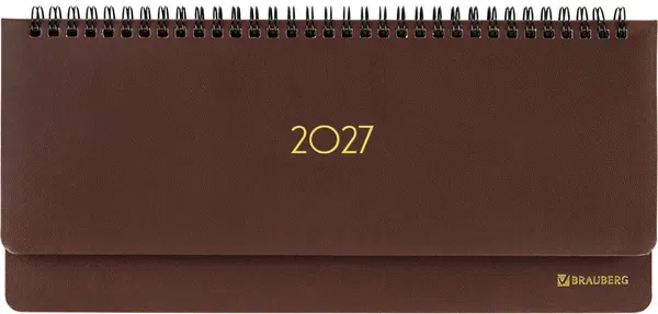 Изображение товара Планинг Brauberg Select 2027 / 118201 (коричневый)